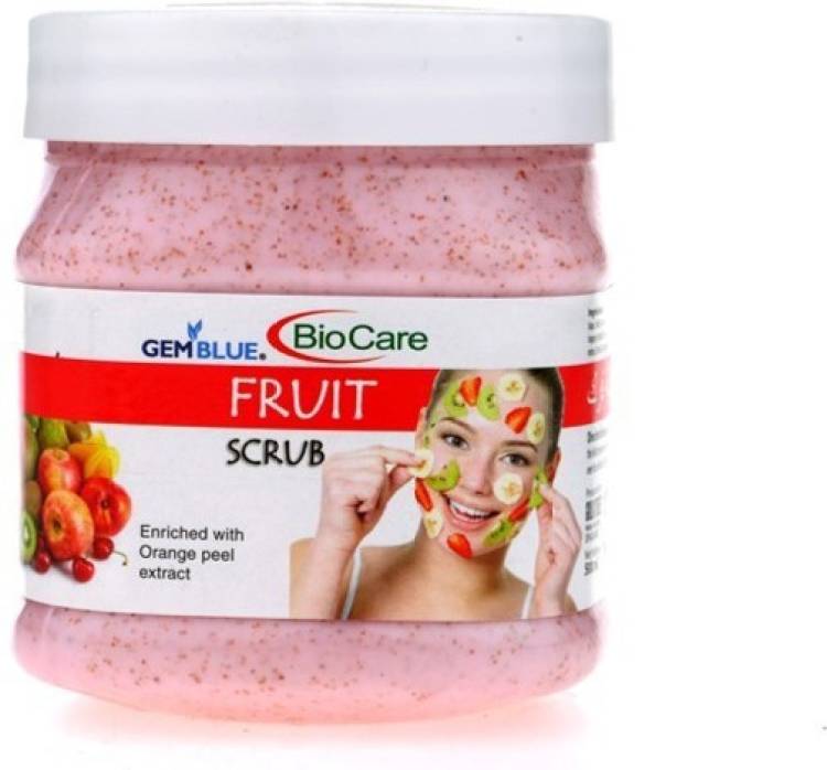 Gemblue Biocare Fruit Scrub Enriched with Orange Peel extract Scrub Price in India