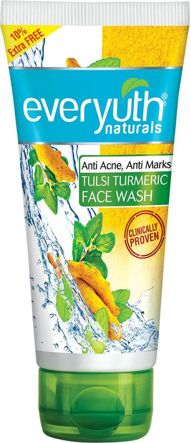 Everyuth Naturals Tulsi Turmeric Face Wash