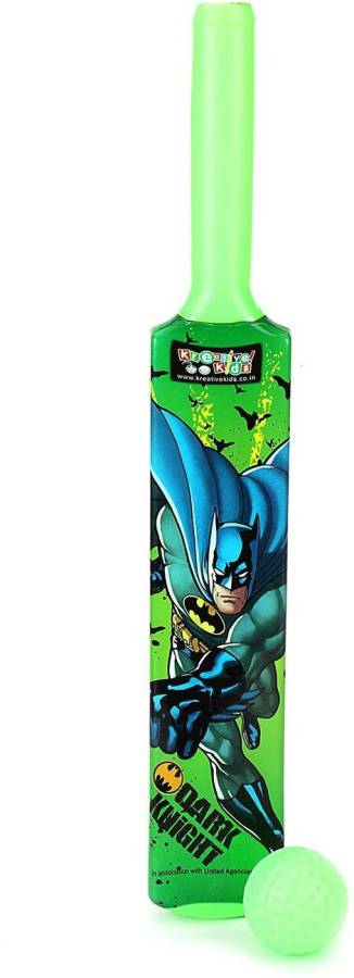 Batman Kids First Plastic Bat & Ball Cricket Kit Price in India, Full  Specifications & Offers 