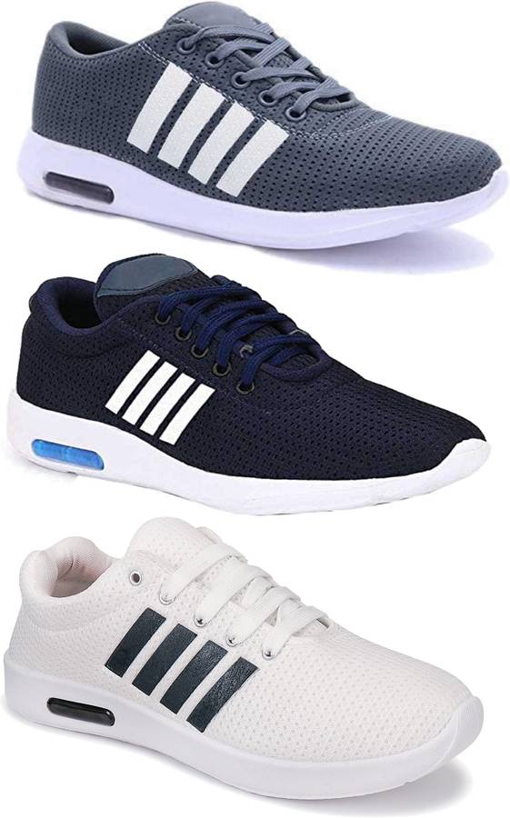 Combo Pack of 3 Latest Collection Stylish casual sports running shoes Running Shoes For Men
