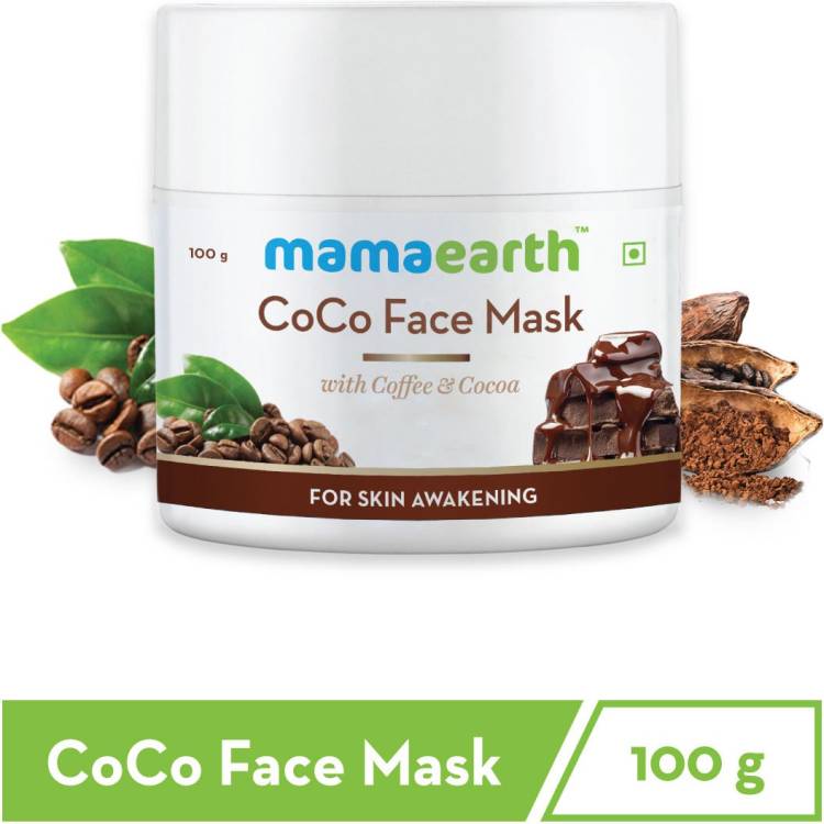 MamaEarth CoCo Face Mask, For Glowing Skin, With Coffee & Cocoa - 100g Price in India