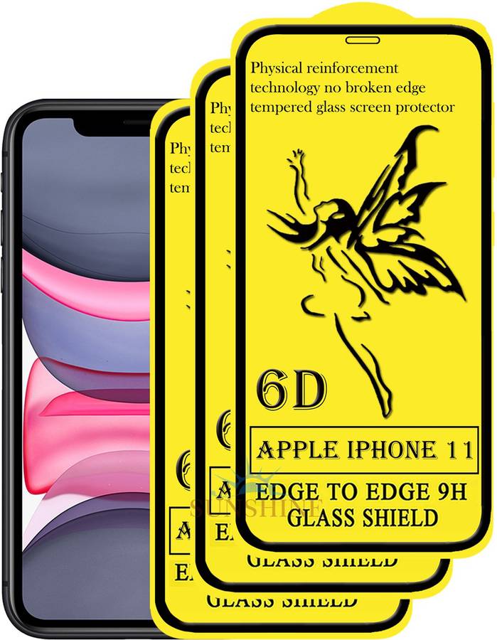 SUNSHINE Edge To Edge Tempered Glass for Apple Iphone 11