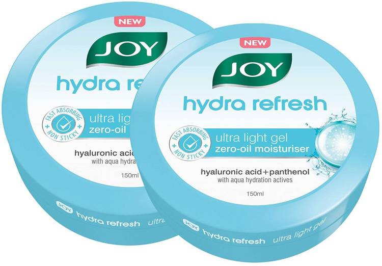 Joy Hydra Refresh Ultra Light Gel Moisturiser (Pack of 2 x 150ml) Price in India
