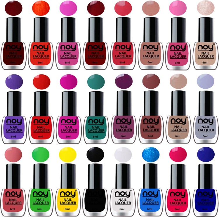 MI FASHION Sparkle and Svelte A Glamorous and Chic Matte Nail paint combo  pack