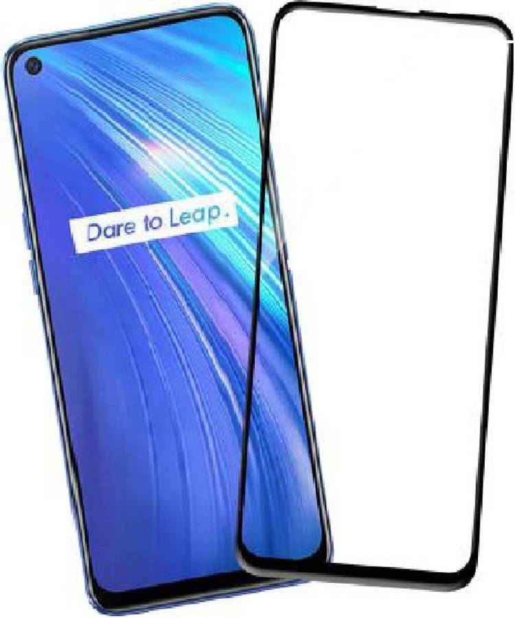 Knotyy Edge To Edge Tempered Glass for Realme 6, Realme 6i