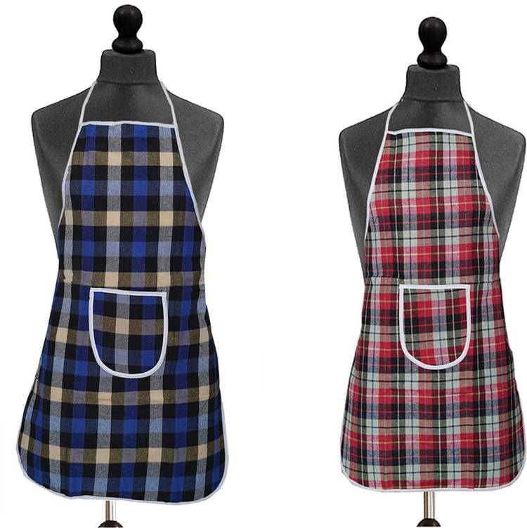 KANUSHI Cotton Home Use Apron - Free Size