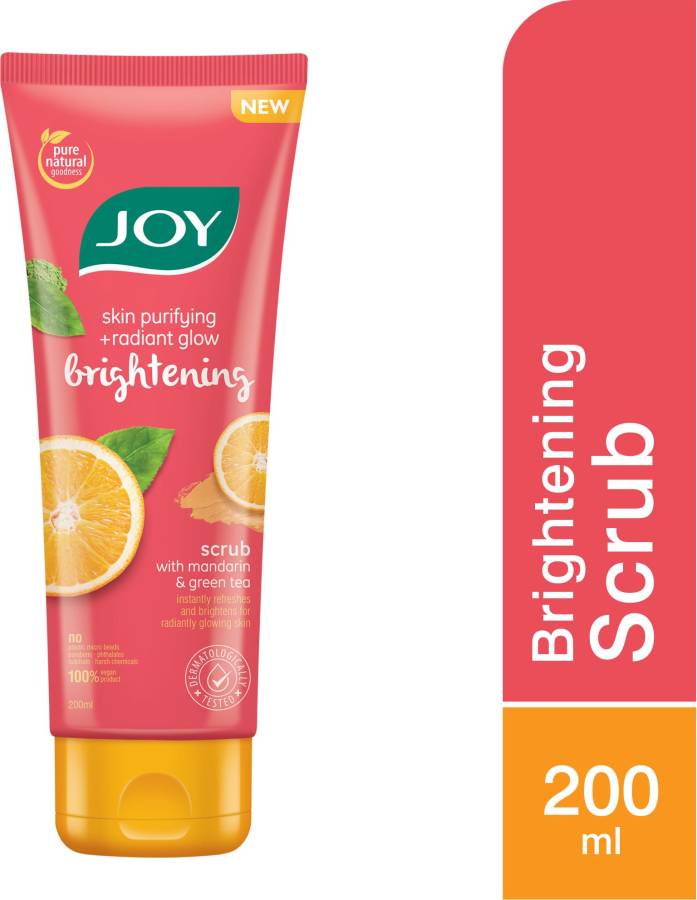 Joy Skin Purifying & Radiant Glow Brightening (with Mandarin & Green Tea) Scrub Price in India