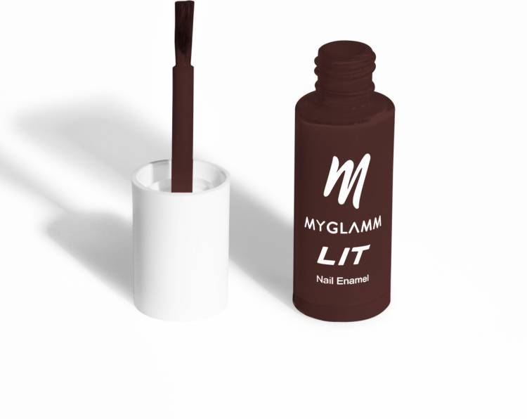 MyGlamm LIT NAIL ENAMEL -OH FUDGE Oh Fudge Price in India