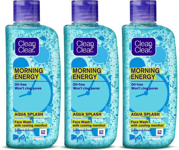 Clean & Clear Morning Energy -Aqua Splash Face Wash