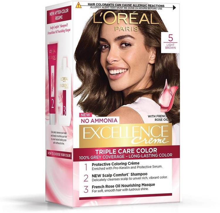 L'Oreal Paris Excellence Creme , 5 Light Brown