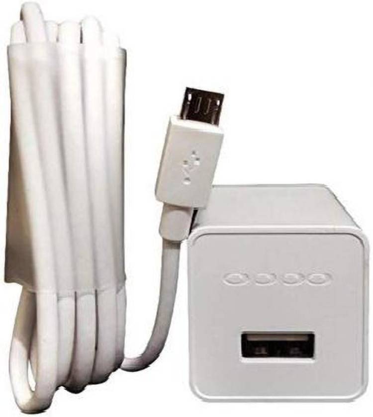 OPPO Fast ChargingAdoptor With 2.1 Amp Data cable 2.4 A Mobile Charger with Detachable Cable