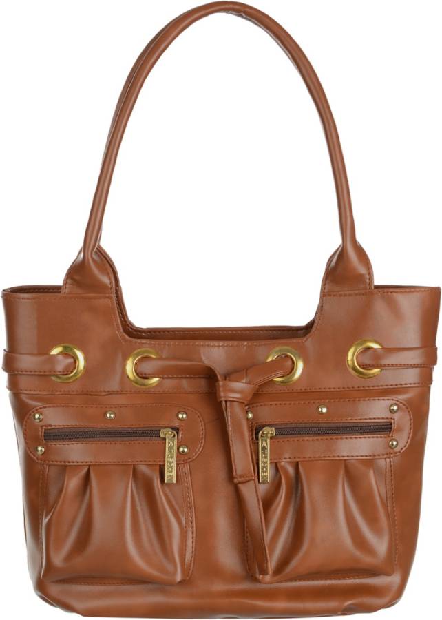 Women Brown Shoulder Bag Price in India