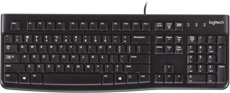 Logitech K120 Wired USB Desktop Keyboard