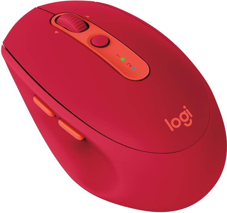 Logitech M590 MULTI-DEVICE SILENT Ruby Wireless Optical Mouse  with Bluetooth