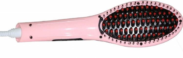 Kehma enterprise Hair Electric Comb Brush 3 in 1 Ceramic Fast Hair Straightener For Women's Hair Straightening Brush with LCD Screen, Temperature Control Display,Hair Straightener For Women pink brush Hair Straightener Price in India