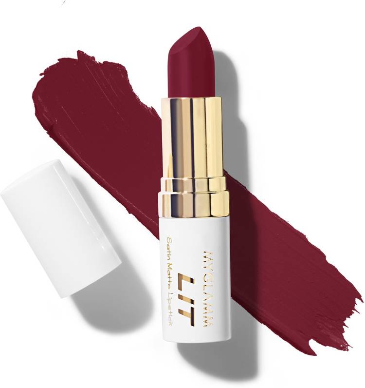 MyGlamm LIT SATIN MATTE LIPSTICK - LUST STORIES Price in India