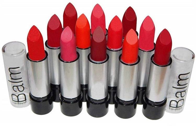 SWIPA Balm Combo Matte Lipstick(Set of-12) Price in India
