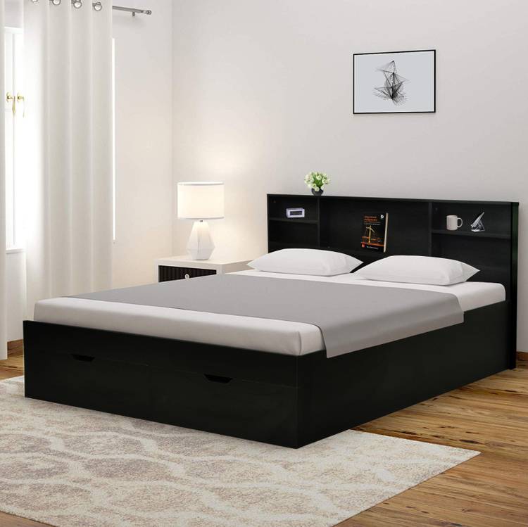 Barewether Engineered Wood Queen Drawer Bed