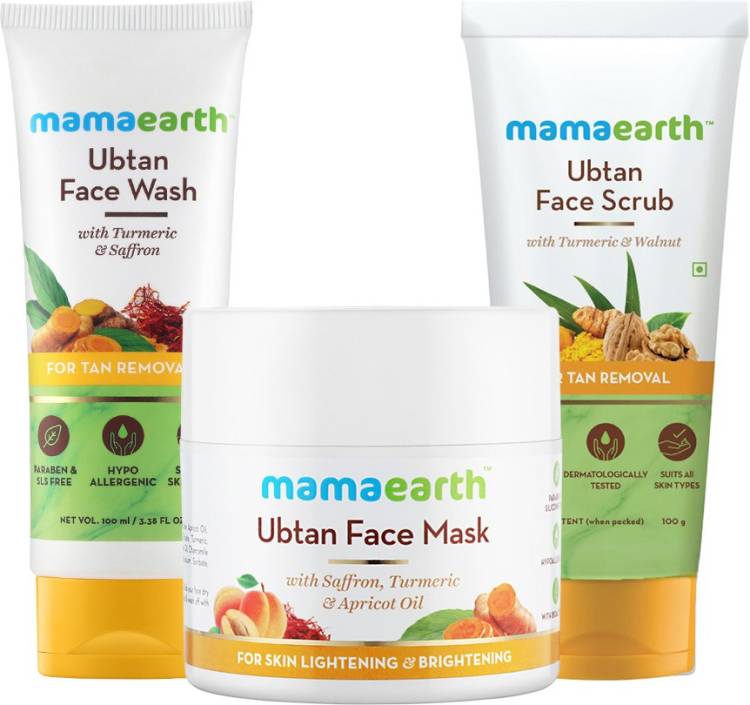 Mamaearth ultimate ubtan de-tan kit