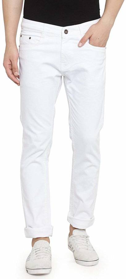 Regular Men White Jeans