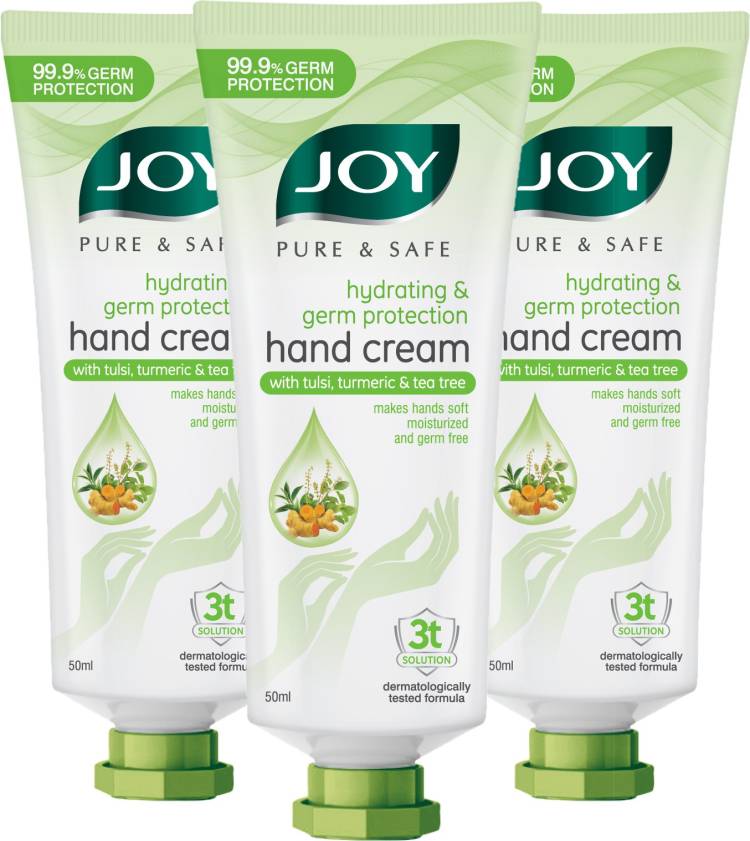 Joy Pure & Safe Hydrating & Germ Protection Hand Cream with Tulsi, Turmeric & Tea Tree Price in India