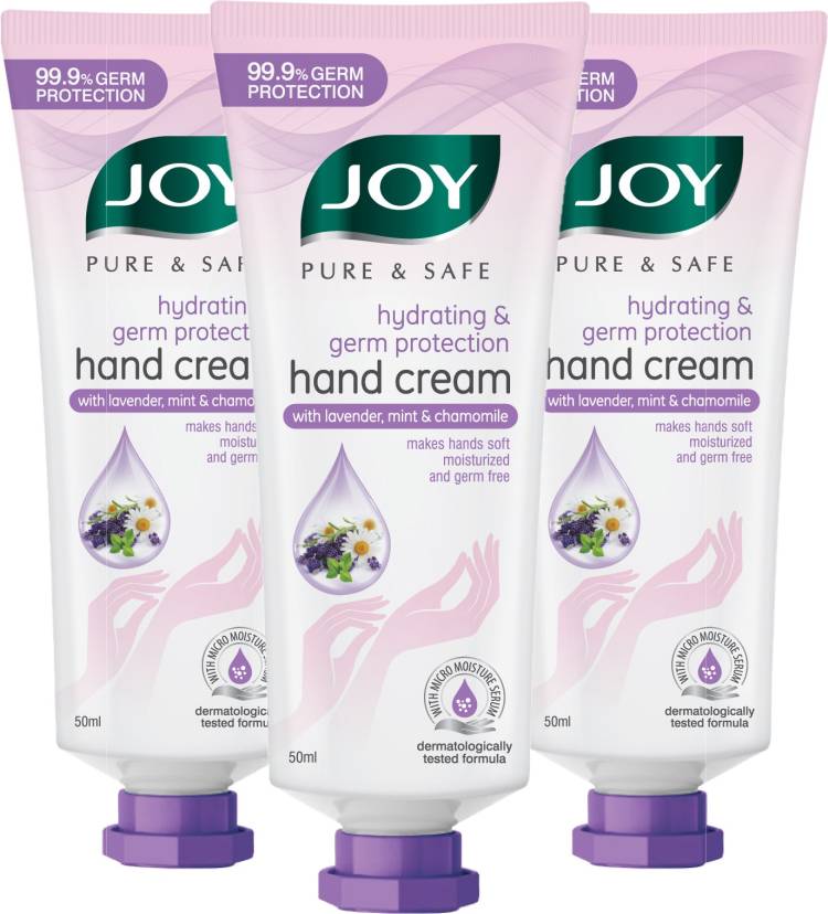 Joy Pure & Safe Hydrating & Germ Protection Hand Cream with Lavender, Mint & Chamomile Price in India