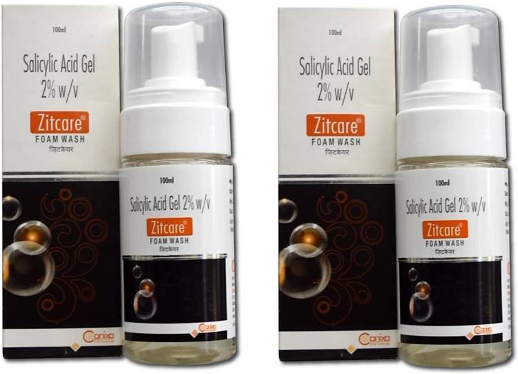 Canixa Zitcare Foam Wash Pack of 2 Face Wash Price in India