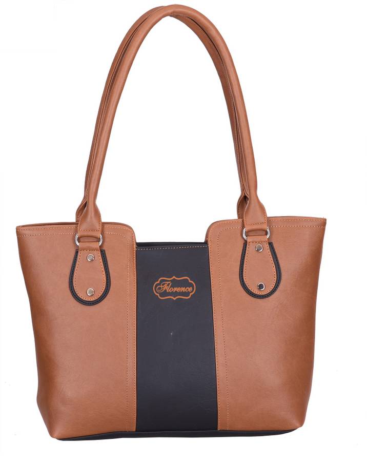 Women Tan, Blue Shoulder Bag