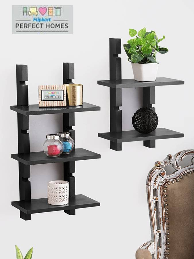 Flipkart Perfect Homes Wall Shelf rack MDF (Medium Density Fiber) Wall Shelf