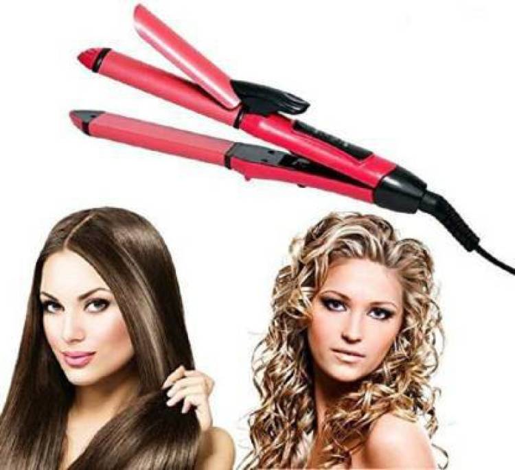 Stovac Sales 2 in 1 Hair Beauty Set | Electric and Professional Hair Curler And Hair Straightener (Multi-Colour) 2 in 1 Hair Hair Straightener Hair Straightener Price in India