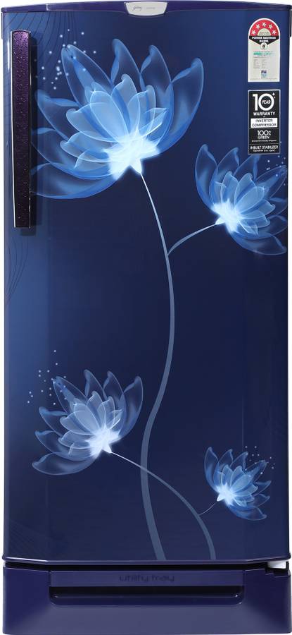 Godrej 190 L Direct Cool Single Door 4 Star Refrigerator with Base Drawer  with Intelligent Inverter Compressor