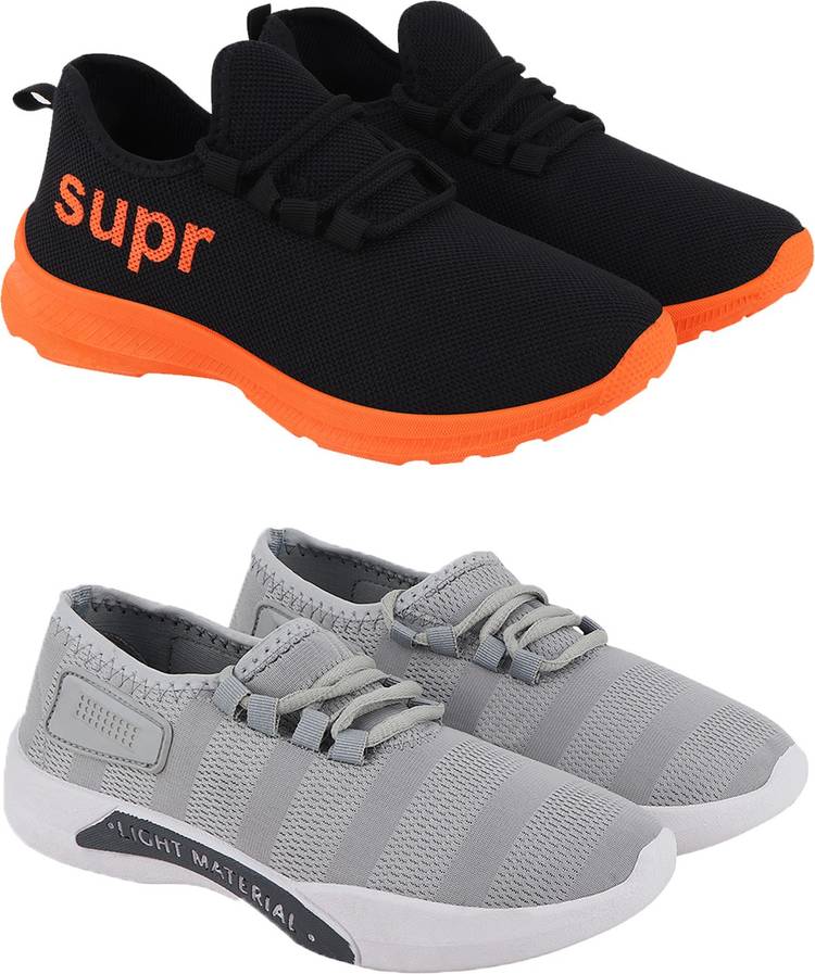 Combo Pack of 2 Casual Shoes Sneakers For Men
