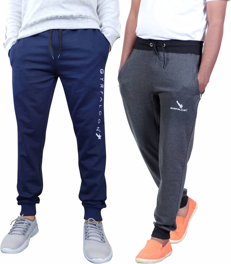 Self Design Men Multicolor Track Pants