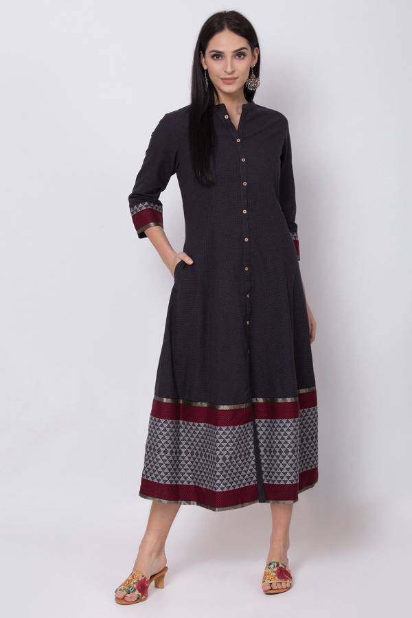 Women Ethnic Dress Black Dress Price in India