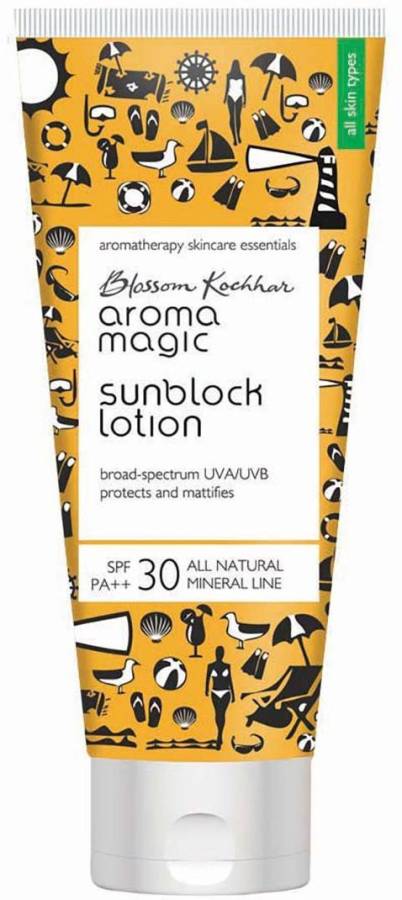Aroma Magic Sunblock Lotion 100 ml - SPF 30 PA++ (100 ml) - SPF 30 PA++ Price in India