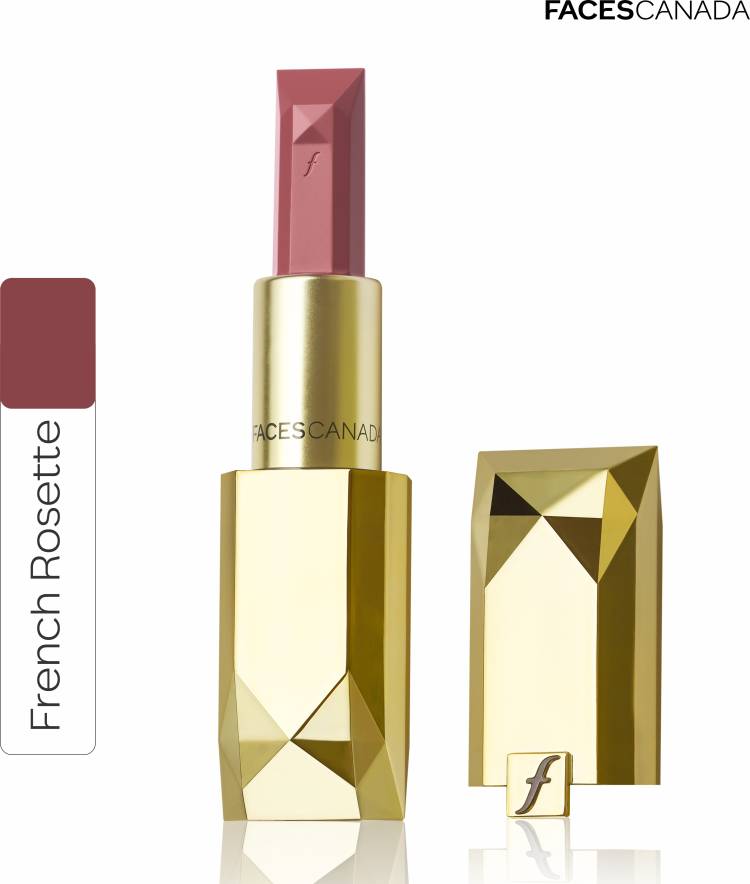 FACES CANADA Belle De Luxe Luxury Lipstick with Rose Extracts Price in India