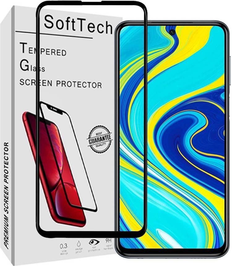 SoftTech Tempered Glass Guard for Mi Redmi Note 9 Pro