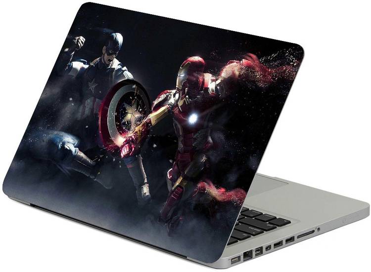 Techfit HD Printed Laptop Skin/Sticker/Cover for 13.1, 13.3, 14.1, 14.4, 15.1, 15.6 inch Notebook - Superheroes GUMMMING-08 Release Gumming Paper Laptop Decal 15.6