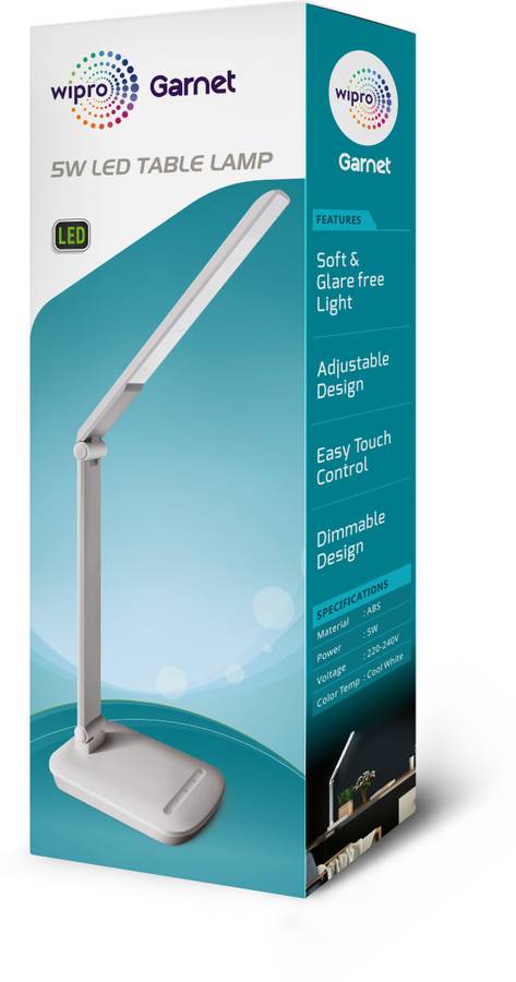 Wipro Garnet 5W LED Table Lamp