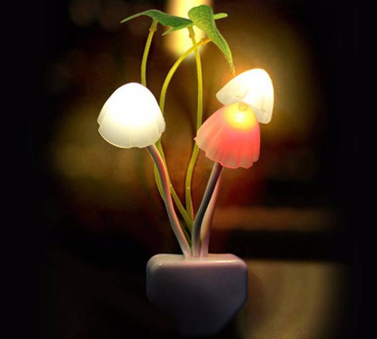 Manogyam Mushroom light autometic sensor night lamp Night Lamp