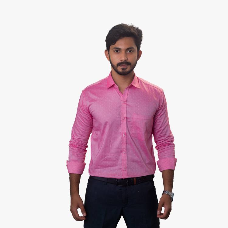 Men Dyed Formal Shirt