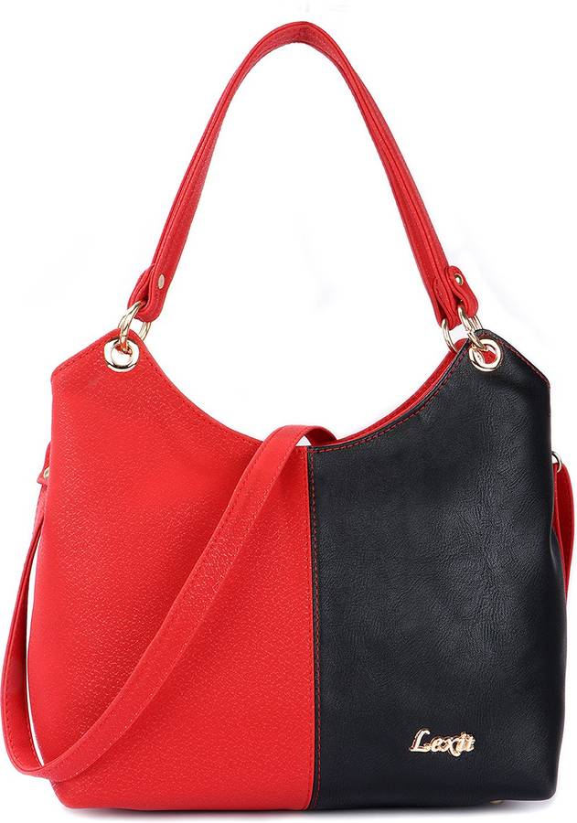 Women Red, Black Shoulder Bag