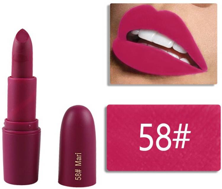 MISS ROSE Matte Attractive Lipstick (58) Price in India