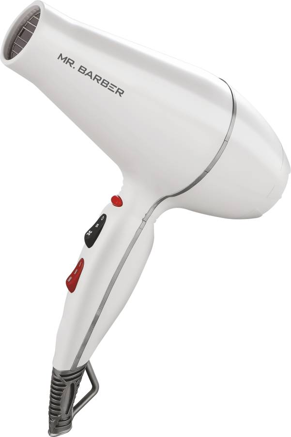 MR. Barber Airmax Hair Dryer 2400 Watts with 2 Air Flow Detachable Nozzles Hair Dryer Price in India