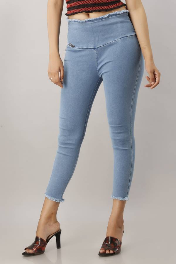 Mialo fashion Light Blue Jegging