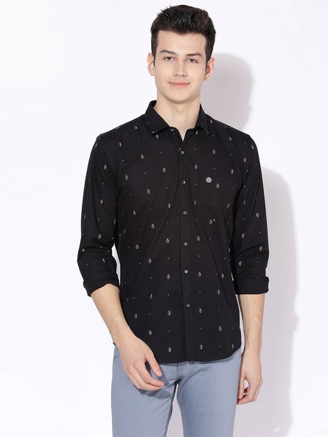 Men Regular Fit Printed Formal Shirt