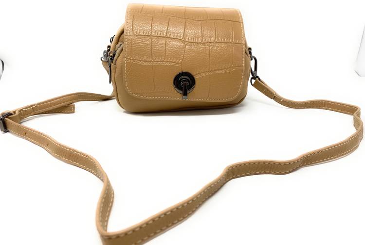 Khaki Women Sling Bag