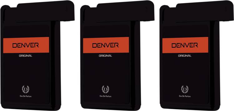 DENVER Original Pocket Perfume (Pack of 3) Eau de Parfum  -  54 ml