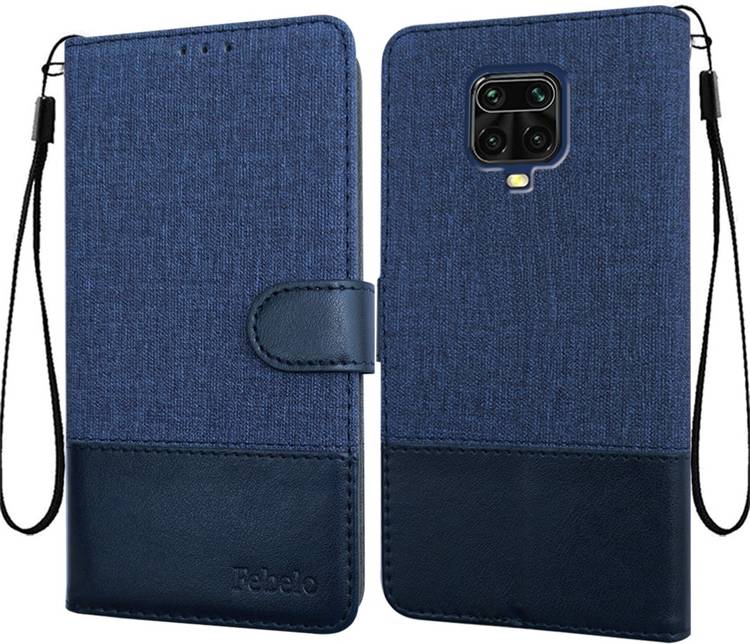 Febelo Flip Cover for Poco M2 Pro, Mi Redmi Note 9 Pro Max