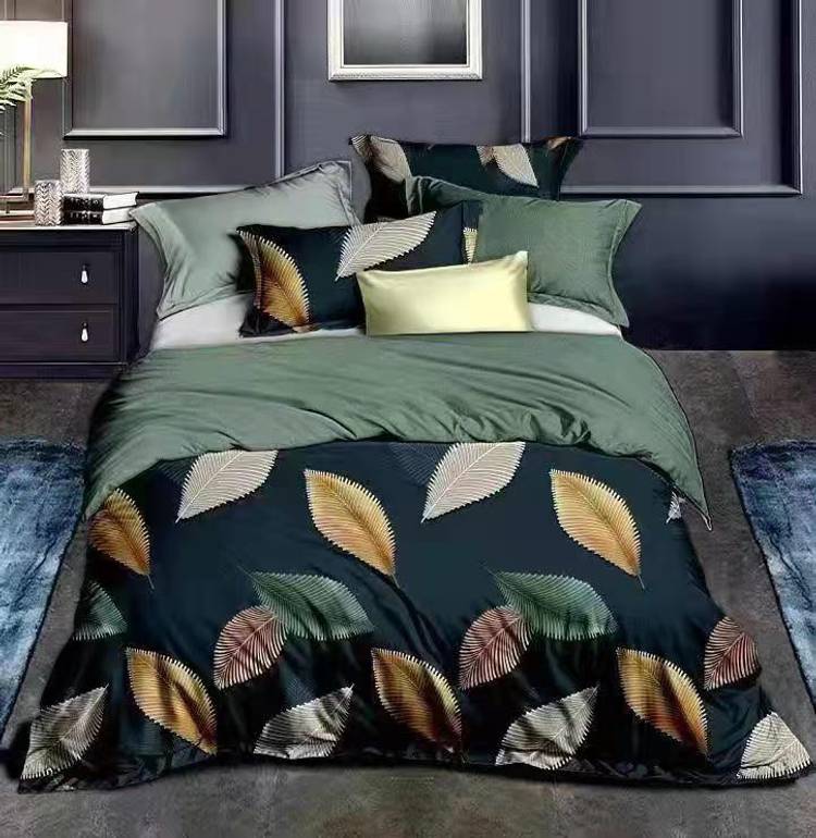 Ceil Belu 300 TC Cotton Double King Floral Bedsheet